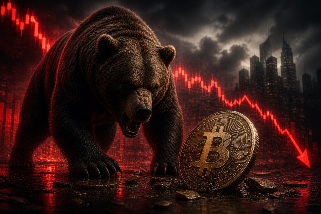 Bitcoin Is Printing A Textbook Bearish Pattern That Can Trigger A $30,000 Wipeout bitcoin bear