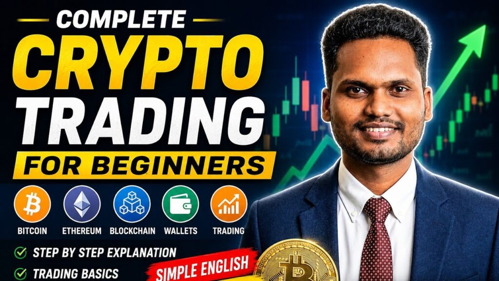 Crypto Trading for Beginners | Learn Bitcoin, Blockchain & Trading Basics in English