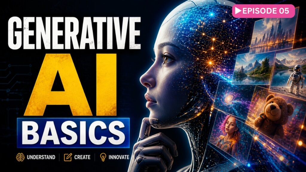 Generative AI Basics (2026) | How AI Creates Images, Videos & Code