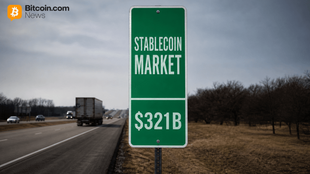 Stablecoins Reach $321B Market Cap as $1B Inflows Lift Sector to New High