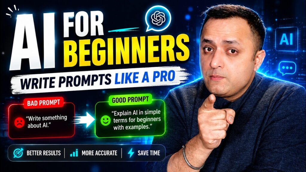 The Simple Prompt Structure ChatGPT Actually Responds To | AI For Beginners