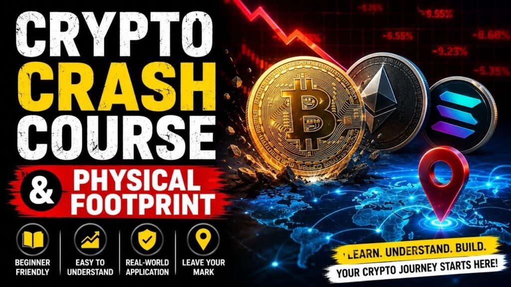 Crypto Crash Course: The Hidden Physical Footprint Nobody Talks About#Crypto #Bitcoin #Blockchain