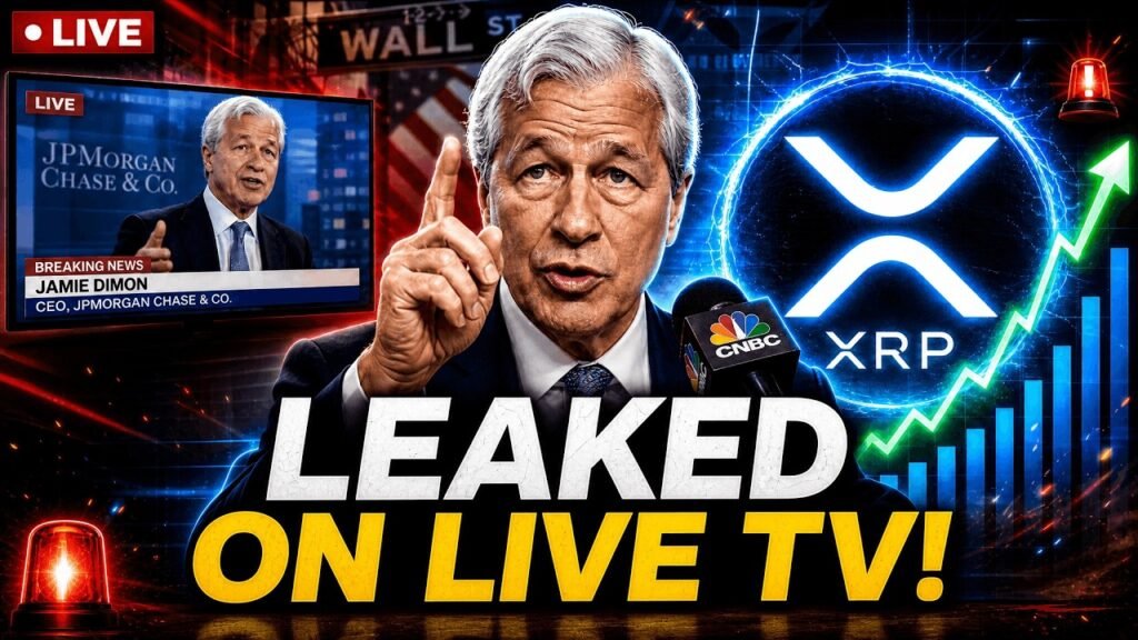 JAMIE DIMON JUST LEAKED MAJOR XRP NEWS! (ON LIVE TV!)
