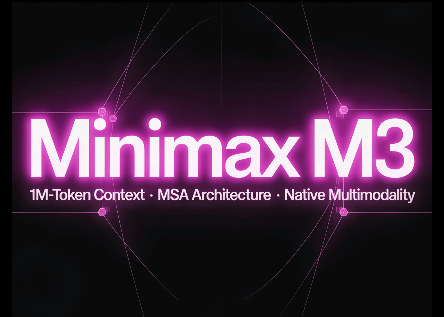 MiniMax Releases MiniMax M3 with MSA Architecture Supporting 1M-Token Context, Native Multimodality, and Agentic Coding