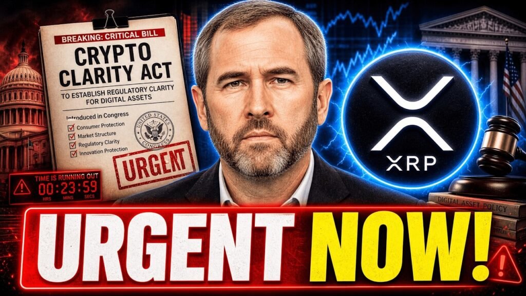 XRP CLARITY ACT URGENT NOW! IT CAN'T WAIT ANYMORE!